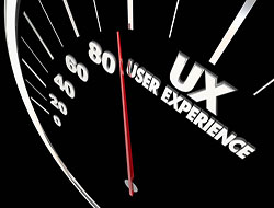 Analog gauge of UX level.